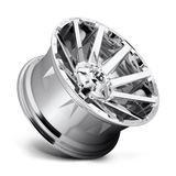 Fuel Wheels D61418909845 - D614 Contra 18X9 Chrome Plated