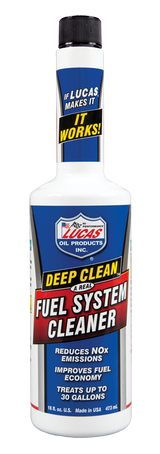 Lucas Oil Products 10512 - Deep Clean Fuel System Cleaner Case 12x16 Ounce