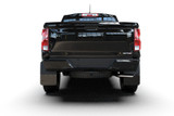 Rally Armor MF141-BLK-MBK - 23-25 Chevy Colorado ZR2 Black Mud Flap - Metallic Black Logo