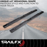 TrailFX AL4024B - Rocker Panel Mount