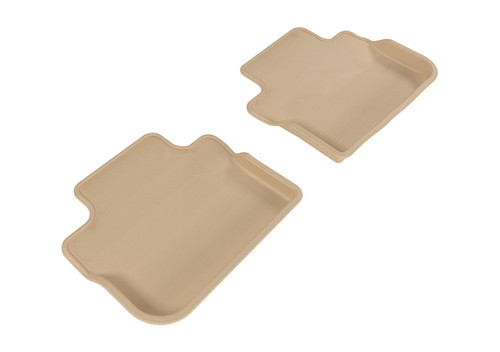 3D MAXpider L1CD00721502 - 2009-2013 Cadillac CTS Kagu 2nd Row Floormats - Tan