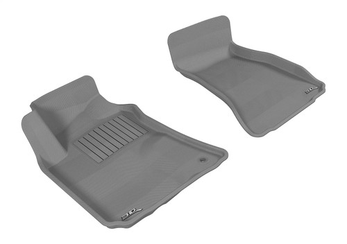 3D MAXpider L1DG01511501 - 2008-2010 Dodge Challenger Kagu 1st Row Floormat - Gray