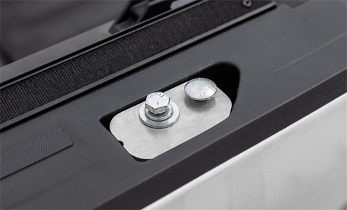 Access F0010041 - ADARAC 2017+ Ford Super Duty F250/F350/F450 6ft 8in Box Aluminum Utility Rails - Silver