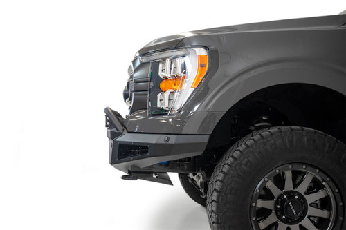 Addictive Desert Designs F190111040103 - 2021 Ford F-150 HoneyBadger Front Bumper w/o Top Hoop