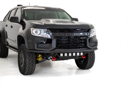Addictive Desert Designs F458102100103 - 2021 Chevy Colorado ZR2 Pro Bolt-On Front Bumper