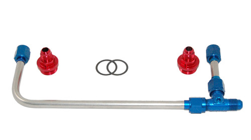 Advanced Engine Design 60945 - Polished S/S 4150 Carb. Fuel Line Kit