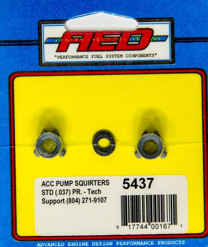 Advanced Engine Design 5437 - 037in Accelerator Pump Squirters