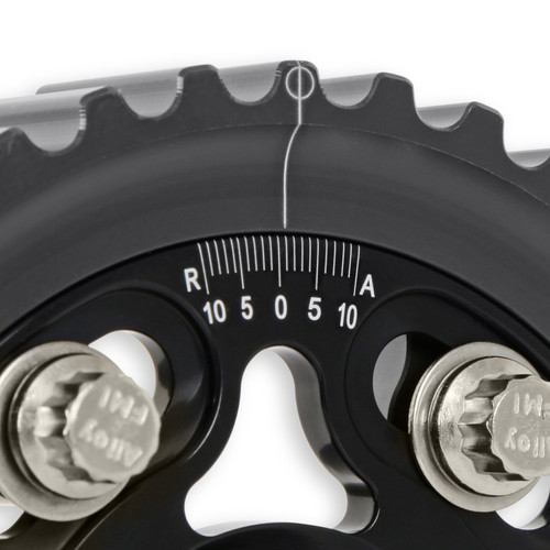 AEM 23-804BK - 96-00 Honda Civic / 96-97 Honda Del Sol D16 Black Tru-Time Cam Gear