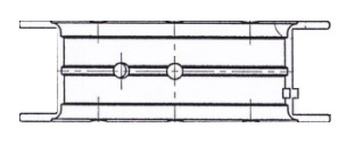 ACL 5M7298-20 - TRIMETAL - Chev. V8 4.8/5.3/5.7/6.0L Gen III 1997-on Engine Crankshaft Main Bearing Set