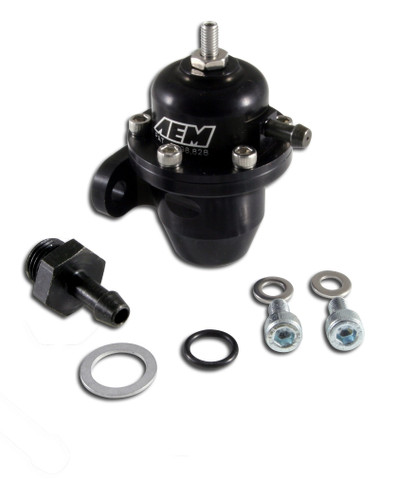 AEM 25-300BK - 94-01 Acura Integra / 90-93 Honda Accord / 92-95 Honda Civic / 99-00 Honda Civic Black Adjustabl