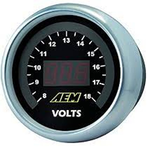 AEM 30-4400 - 52mm Voltmeter Digital Gauge AEM 30-4400 - 52mm Voltmeter Digital Gauge