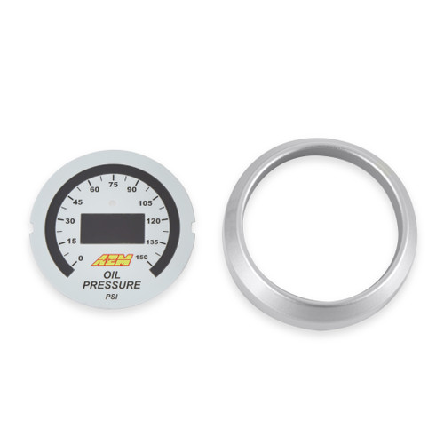 AEM 30-4407 - 52mm Oil Pressure 150psi Digital Gauge AEM 30-4407 - 52mm Oil Pressure 150psi Digital Gauge