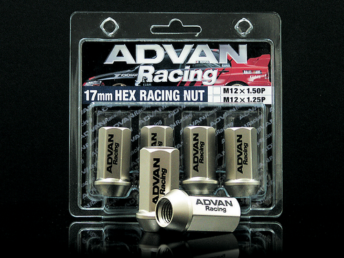 Advan Z8634 - Lug Nut 12X1.5 (Champagne Gold) - 4 Pack