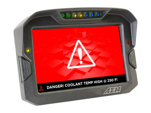 AEM 30-5700 - CD-7 Non Logging Race Dash Carbon Fiber Digital Display (CAN Input Only)