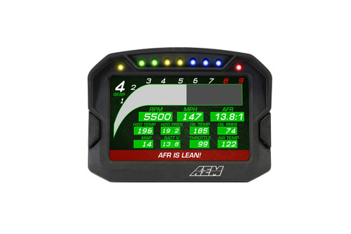 AEM 30-5602 - CD-5G Carbon Digital Dash Display w/ Interal 10Hz GPS & Antenna