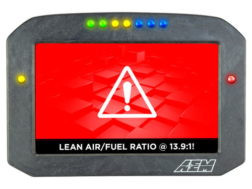 AEM 30-5700F - CD-7 Carbon Flush Digital Dash Display