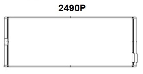 ACL 8B2490P-STD - 392 Chrysler Rod Bearing STD Engine Connecting Rod Bearing Set