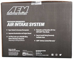 AEM Induction 21-796C - AEM 2015 Hyundai Genesis 3.8L-V6 F/I Silver Cold Air Intake