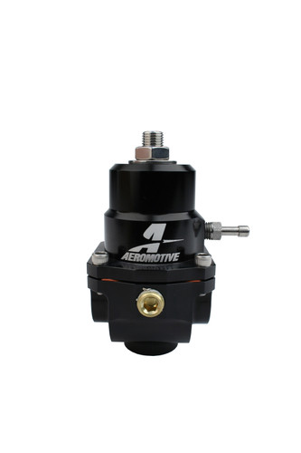 Aeromotive 13303 - Adjustable Regulator - 35-75PSI - .188 Valve - (2) -08 Inlets/-08 Return