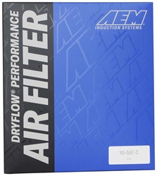AEM Induction 28-20385 - AEM 08-10 F150/250/350 / 07-10 Expedition 10.5in O/S L x 9.875in O/S W x 2.188in H DryFlow Filter
