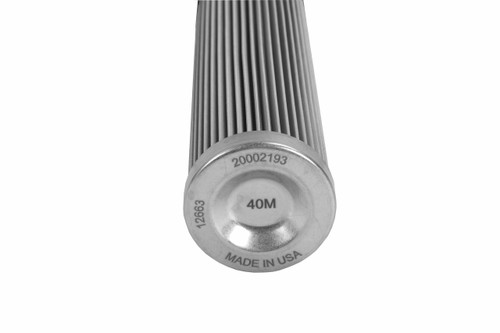Aeromotive 12663 - Filter Element 40 micron Stainless Steel - Fits 12363