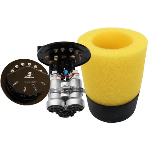 Aeromotive 18359 - 05-18 Chevrolet Silverado 450 Dual Drop-In Phantom System