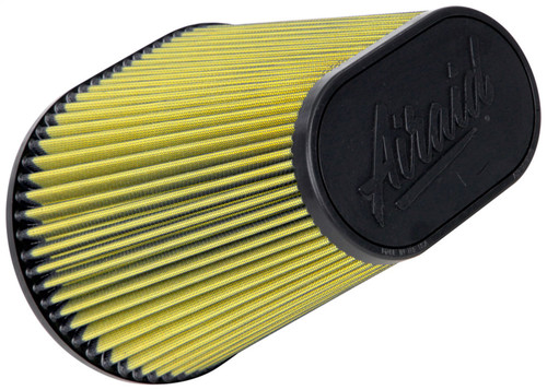 Airaid 724-476 - Universal Air Filter - Cone 6in FLG x 10-3/4x7-3/4in B x 7x4in T x 9in H - Synthaflow