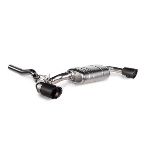 Akrapovic S-BM/T/15H - 2020+ BMW M135i / 2020 X2 M35i / Mini Clubman All4 Slip-On Line (Titanium) w/Carbon Tips