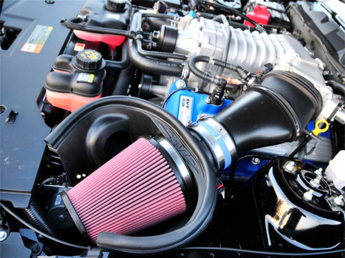 Airaid 860-399 - 10-14 Ford Mustang Shelby 5.4L Supercharged Direct Replacement Filter - Oiled / Red Media