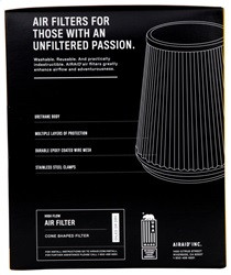 Airaid 860-399 - 10-14 Ford Mustang Shelby 5.4L Supercharged Direct Replacement Filter - Oiled / Red Media