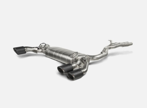 Akrapovic S-CU/TI/1H - 2022 Cupra Formentor VZ5 Evolution Line Cat Back (Titanium) w/ Carbon Tips