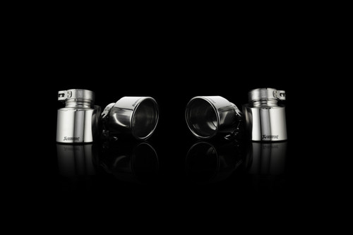 Akrapovic TP-T/P/2 - 09-14 BMW X5M (E70) Tail Pipe Set (Titanium)