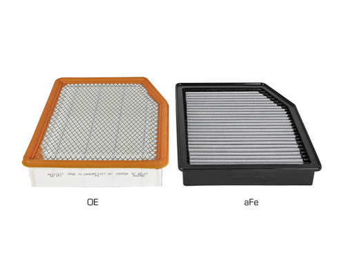 aFe Power 31-10292 - MagnumFLOW Pro DRY S OE Replacement Filter 2019 GM Silverado/Sierra 1500 V6-2.7L/4.3L/V8-5.3