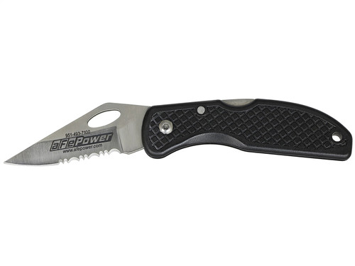 aFe Power 40-10092 - Power Knife, Black  Logo on Blade