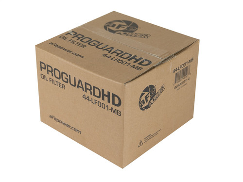 aFe Power 44-LF001-MB - ProGuard D2 Fluid Filters Oil for 01-17 GM Diesel Trucks V8-6.6L (4 Pack)