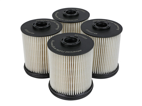 aFe Power 44-FF023-MB - ProGuard D2 Fuel Filter; GM Diesel Trucks 17-21; V8 6.6L L5P - 4 Pack