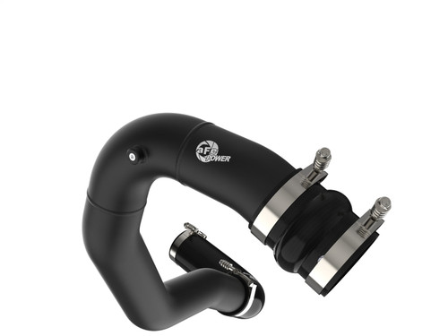 aFe Power 46-20079-B - 08-10 Ford Trucks V8-6.4L (td) BladeRunner 3 IN Aluminum Hot Charge Pipe - Black