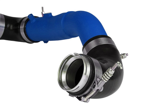 aFe Power 46-20408-L - 20-21 BMW Z4 M40i (G29) L6-3.0L (t) B58 BladeRunner 2-1/2in to 3in  Hot-Side Charge Pipe - Blue