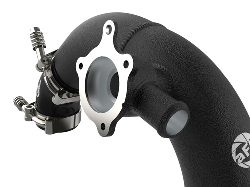 aFe Power 46-20574-B - 21-22 Ford Bronco L4-2.3L (t) BladeRunner Alum Hot/Cold Charge Pipe Kit - Black
