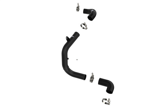 aFe Power 46-20608-B - Bladerunner 2.5in Aluminum Tube Hot Charge Pipe Black 2Volkswagen  22-23 GTI (MKVIII) L4-2.0L (t