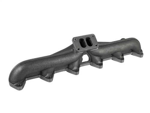 aFe Power 46-40044-1 - Power BladeRunner Ported Ductile Iron Exhaust Manifold 94-98 Dodge Diesel Trucks L6-5.9L (td)