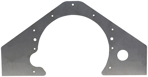AllStar Performance ALL38121 - Motor Plate - Mid - 0.090 in Thick - Steel - Natural - GM V8 - Each