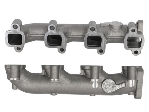aFe Power 46-40024 - Power BladeRunner Ported Ductile Iron Exhaust Manifold 01-16 GM Diesel Trucks V8-6.6L (td)