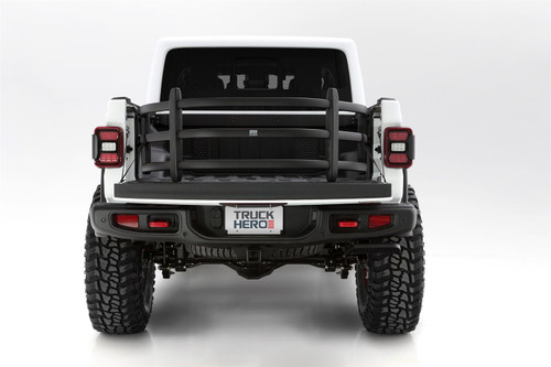 AMP Research 74833-01A - 20-22 Jeep Gladiator (Does Not Work w/Tonneau Cvrs) Bedxtender HD Sport - Black