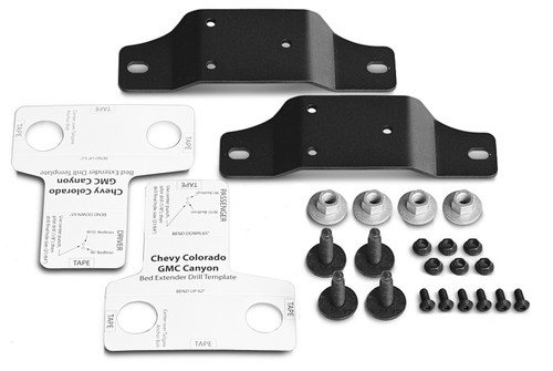 AMP Research 74611-01A - 19-22 Chevrolet/GMC Colorado/Canyon Bedxtender HD Kit - Black