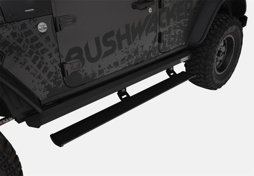AMP Research 77132-01A - 18-24 Jeep Wrangler JL 4DR (Incl. 4XE/Rubicon 392) PowerStep XL - Black