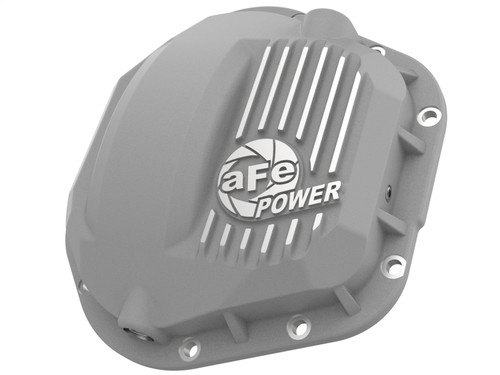 aFe Power 46-71100A - Street Series Front Differential Cover Raw w/ Machined Fins