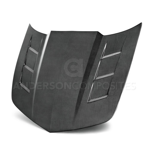 Anderson Composites AC-HD1011CHCAM-TSII - 10-13 Chevy Camaro TSII-style Carbon Fiber Hood