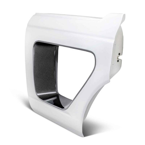 Anderson Composites AC-DD21FDBR4D-HA-R-PC - 21-22 Ford Bronco 4DR Fiberglass Rear Doors (Pair) w/ CF Inserts - Off Road