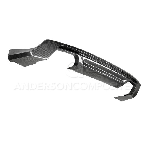 Anderson Composites AC-RL17CHCAMZL-LE - 17-18 Chevrolet Camaro ZL1 Type-LE Rear Diffuser
